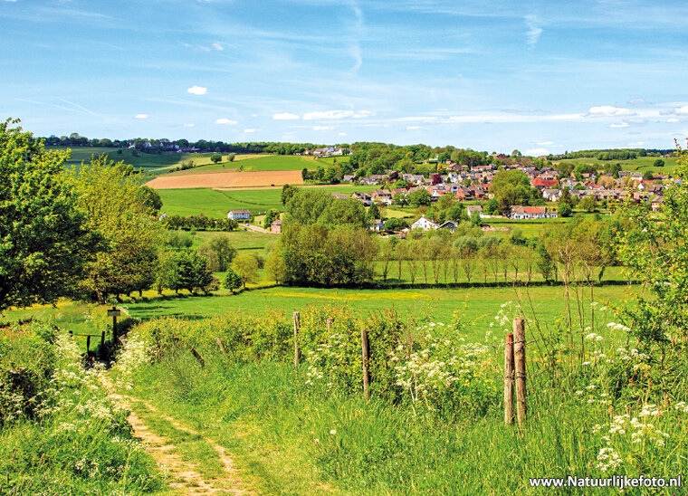 postcard Epen in Limburg