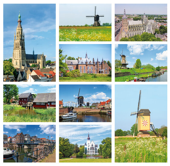 Postcard set North-Brabant
