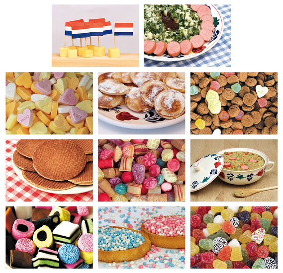Food postcards - set with 11 food postcards (no. 73)