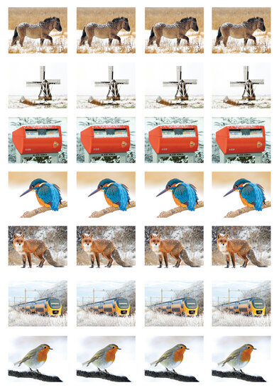 sticker sheet Winter (SV005)