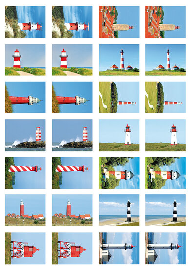 sticker sheet lighthouses (SV006) sticker sheet lighthouses (SV006)