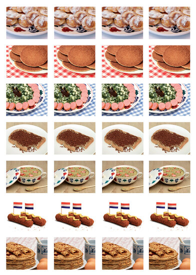 Food sticker sheet (SV013)