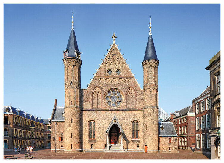 postcard The Hague