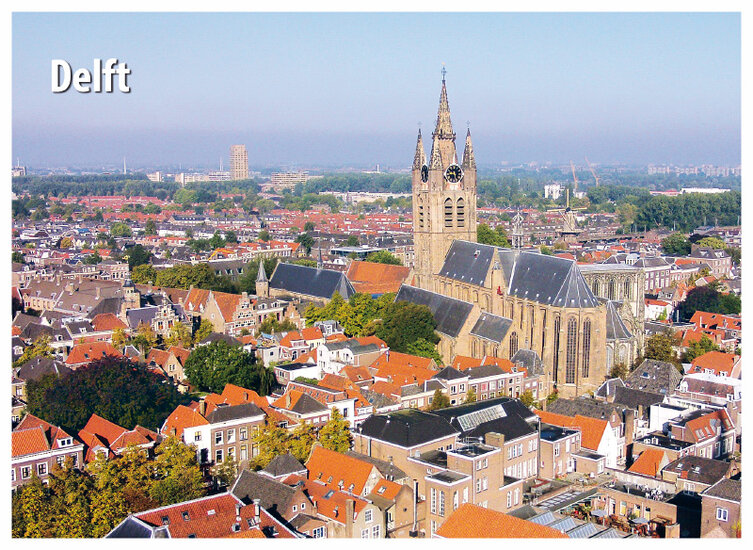 postcard Delft (C015) postcard Delft (C015)