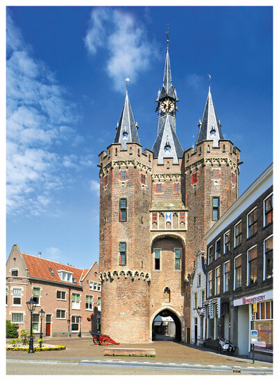 postcard Zwolle - Sassenpoort (C028)