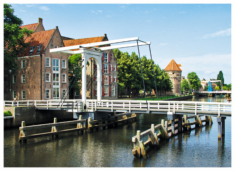 postcard Zwolle - Pelserbridge (C029)