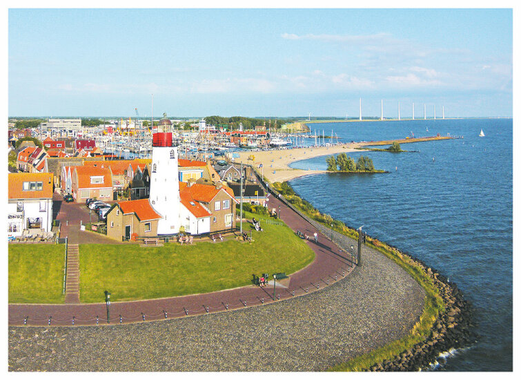 Lighthouse postcard - Urk (C034)