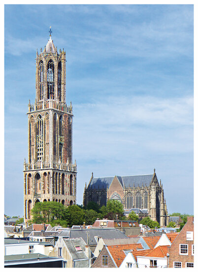 Utrecht postcard - Domtower (C035)