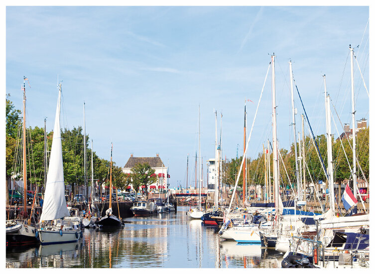 Harlingen postcard (C052)