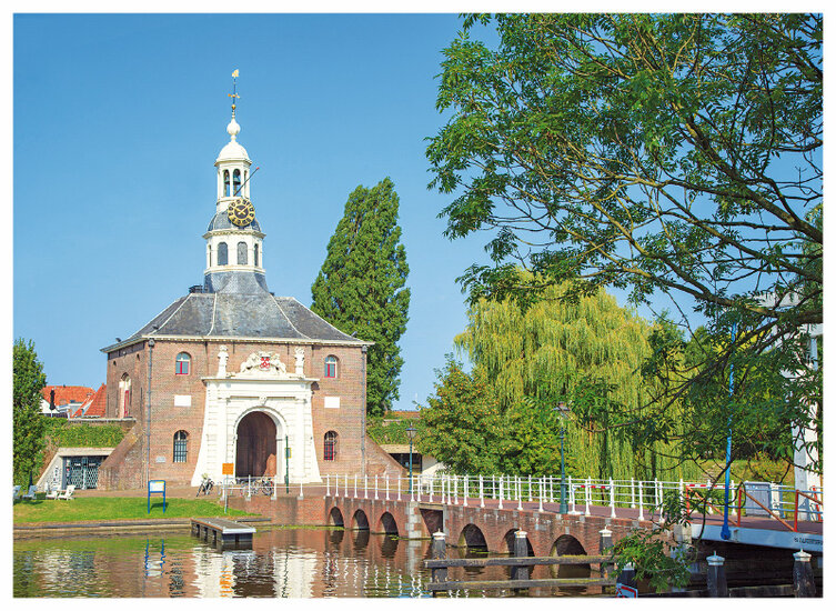 Leiden postcard - Zijlpoort (C064)