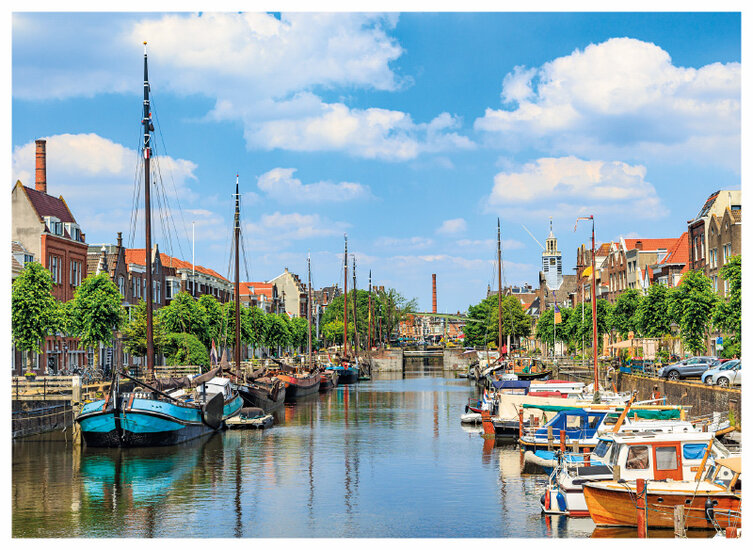 postcard Rotterdam - Delfshaven