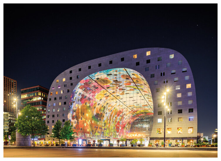 postcard Rotterdam - Markthal