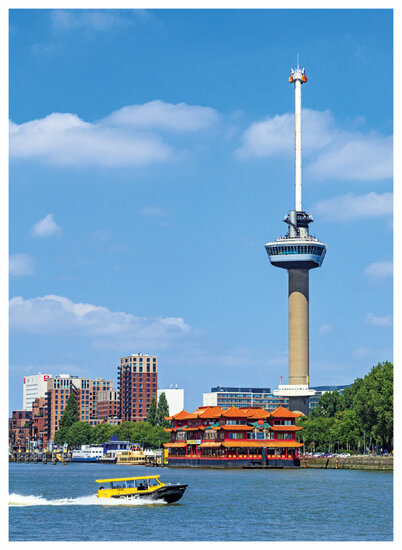 postcard Rotterdam - Euromast