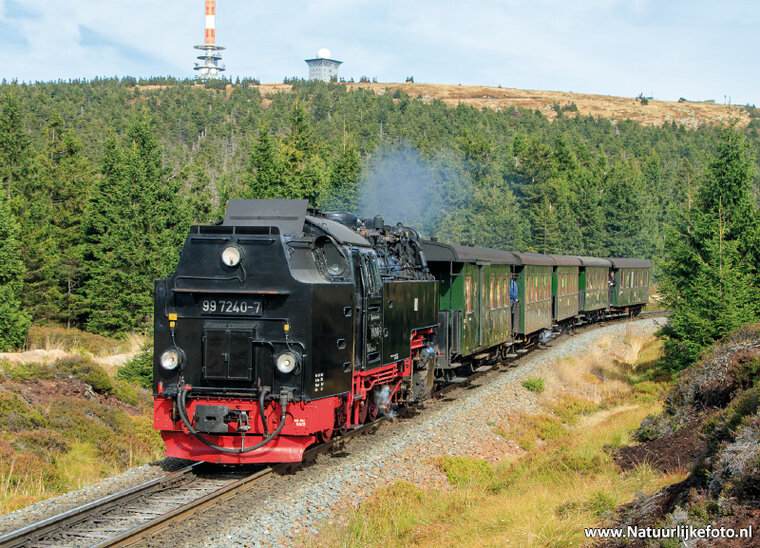 postcard HSB 99-7240 Brockerbahn (0758) postcard HSB 99-7240 Brockerbahn (0758)