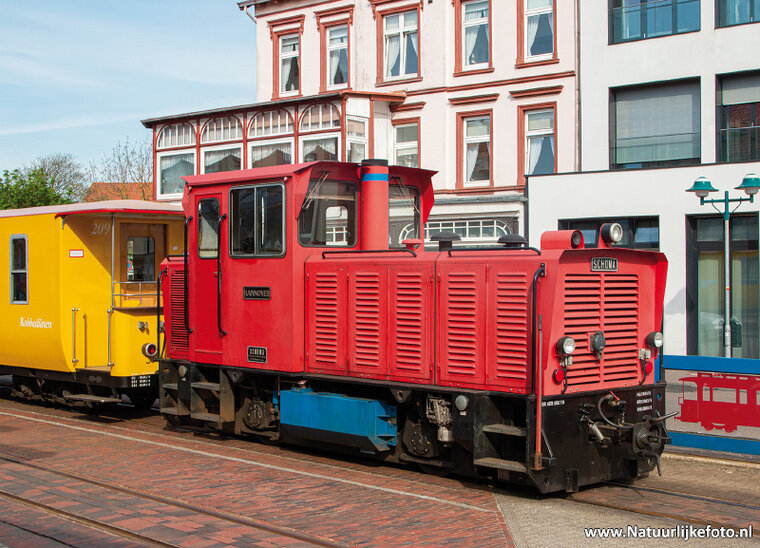 postcard Borkumer Kleinbahn (0678)