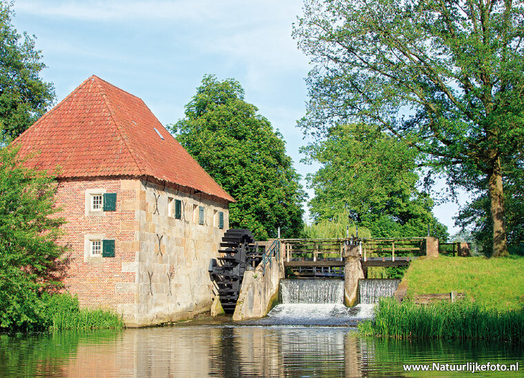 Eibergen watermill postcard (0534)