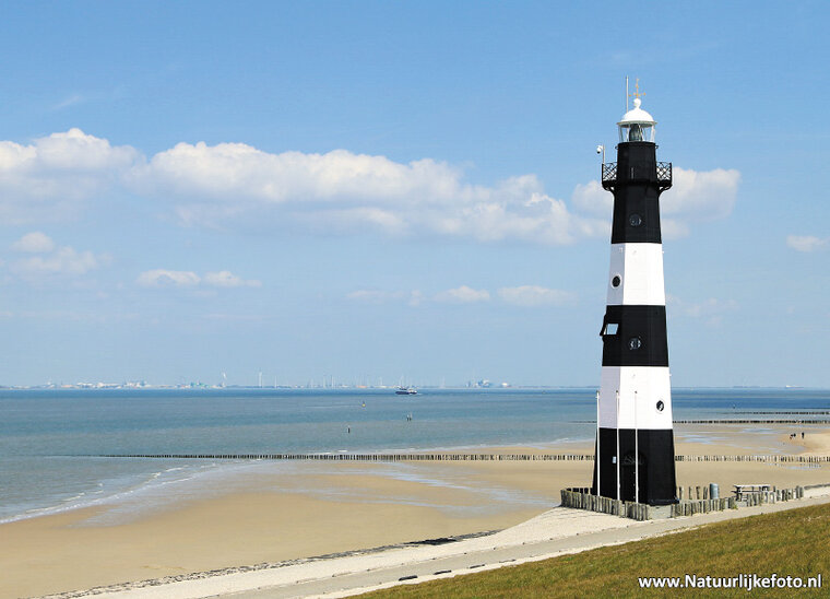 postcard Breskens lighthouse