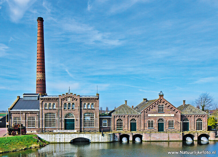 Dutch Steam Engine Museum postcard (0239)