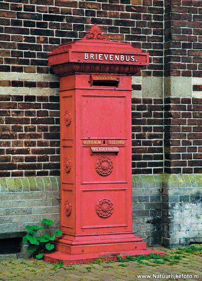 postcard mailbox of Medemblik (0241) postcard mailbox of Medemblik (0241)