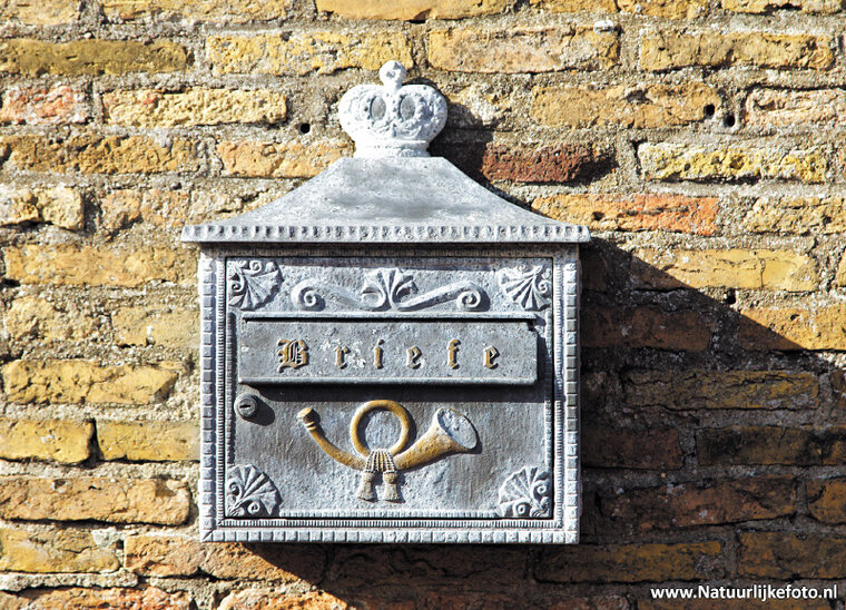 postcard German mailbox (0256)