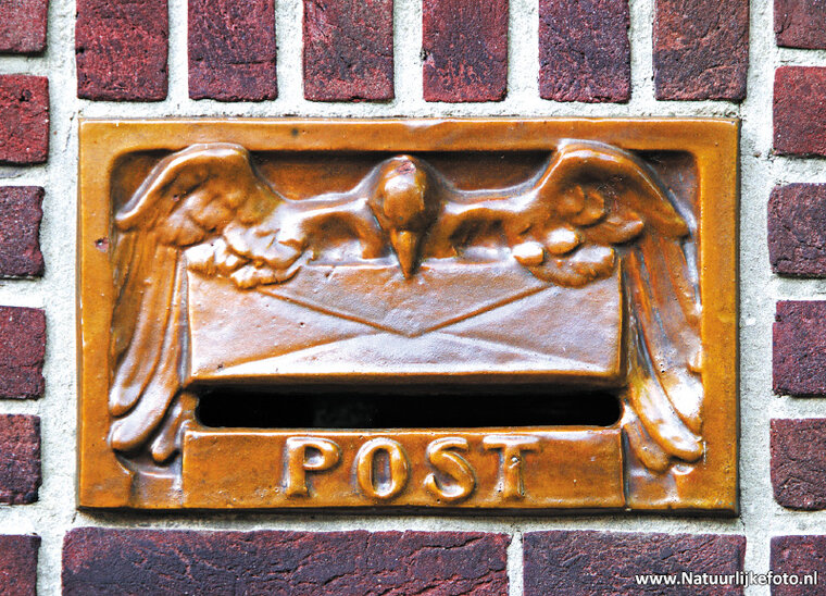 postcard mailbox POST (0257)
