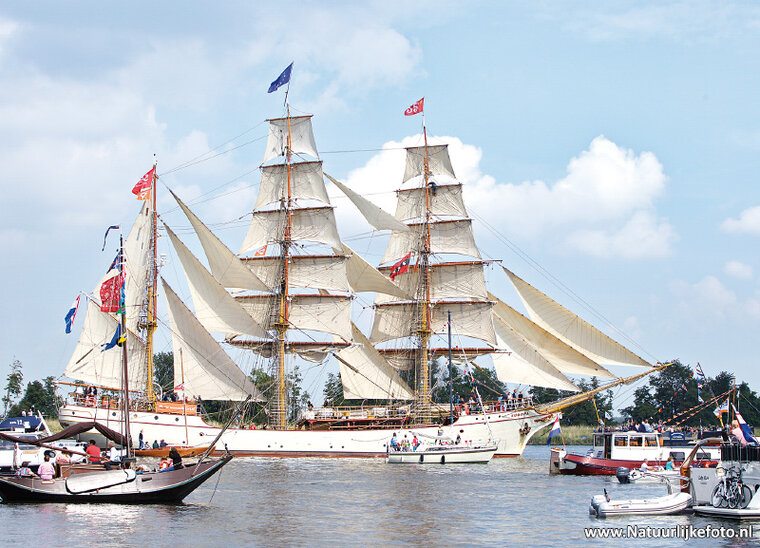 postcard sailing ship Europa - Sail Amsterdam (0277)