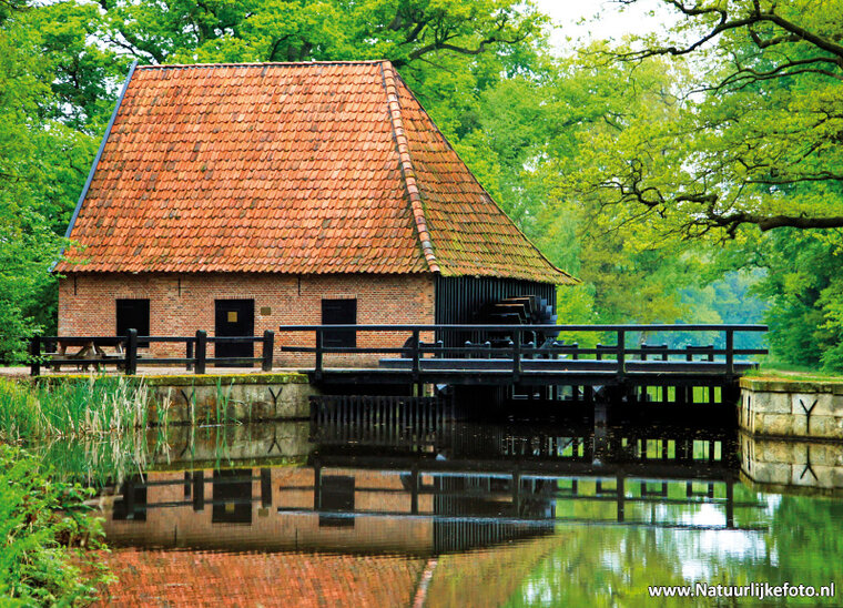 Watermill postcard - Ambt-Delden (0115)