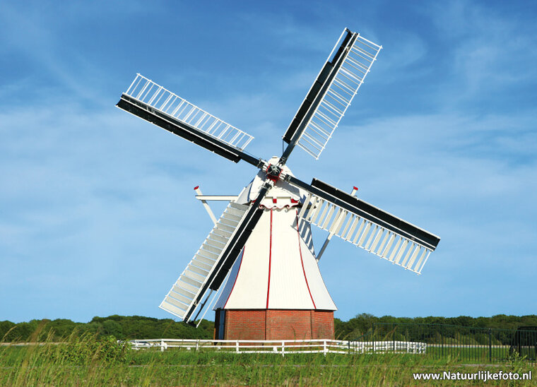 White mill postcard - Glimmen (0123)