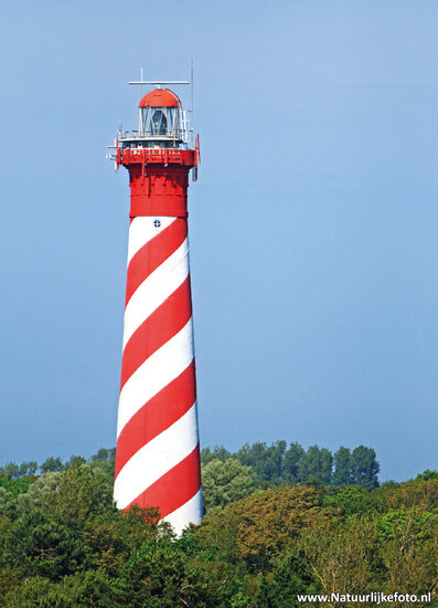 postcard Westerlicht lighthouse