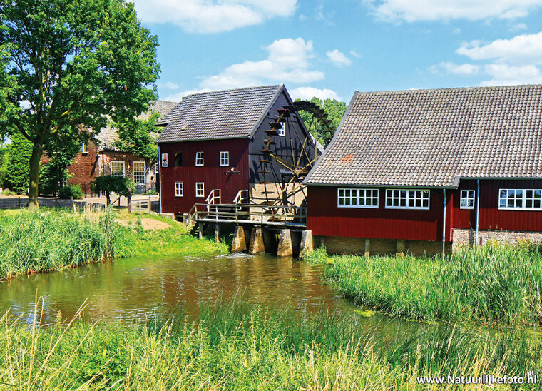 Opwettense watermill postcard (0186)