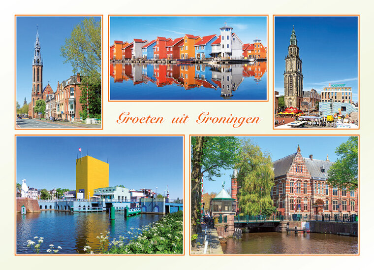 postcard greetings from Groningen