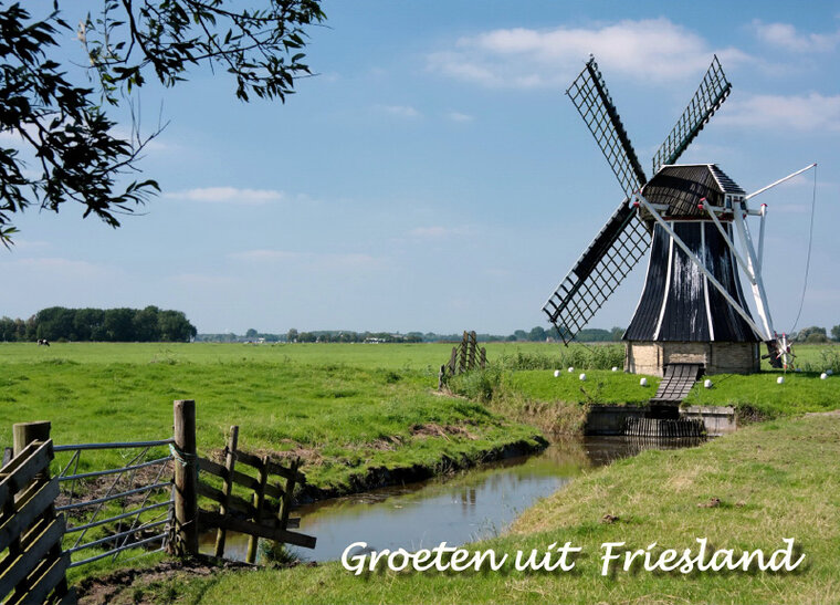 postcard Friesland 002