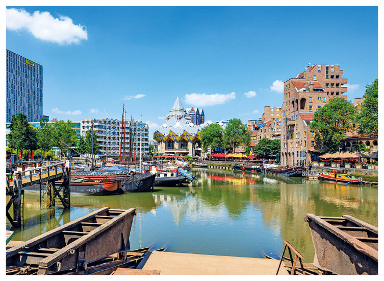 Rotterdam postcards - set with 9 postcards with Rotterdam motif (no. 069)