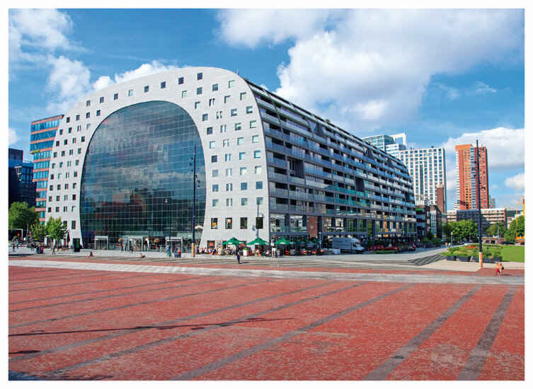 Rotterdam postcards - set with 9 postcards with Rotterdam motif (no. 069)