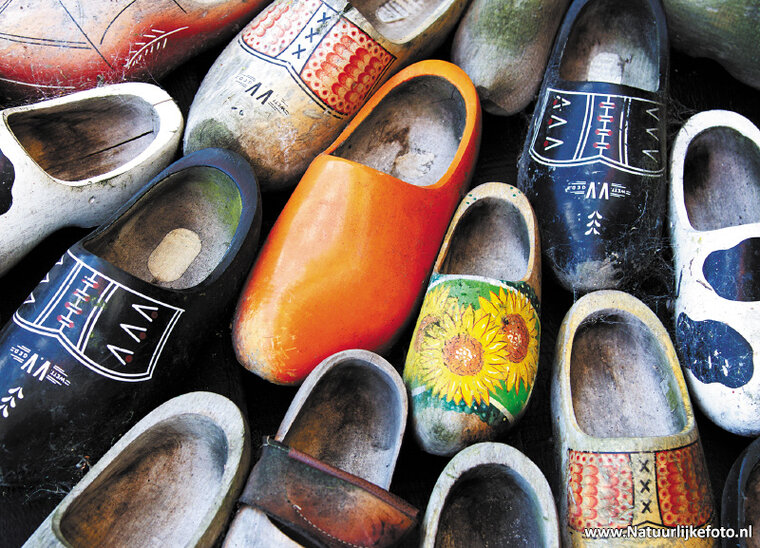 clogs postcards- set with 9 clog postcards (no. 078)