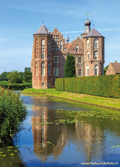postcard castle Croy in Aarle-Rixtel