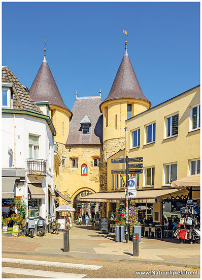 postcard Valkenburg - Grendelpoort