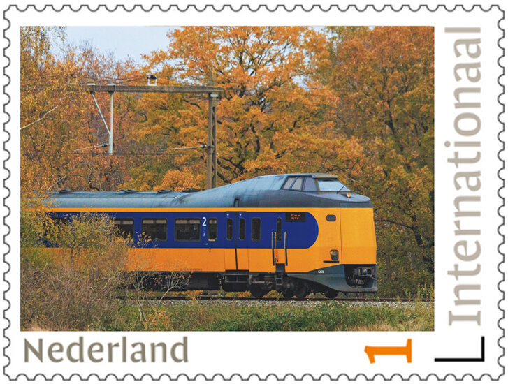Postzegels 5 x Internationaal train in autumn (PI42) Postzegels 5 x Internationaal train in autumn (PI42)