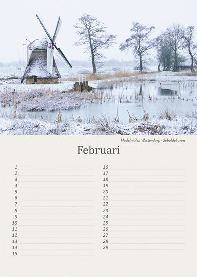 Birthday calendar mills