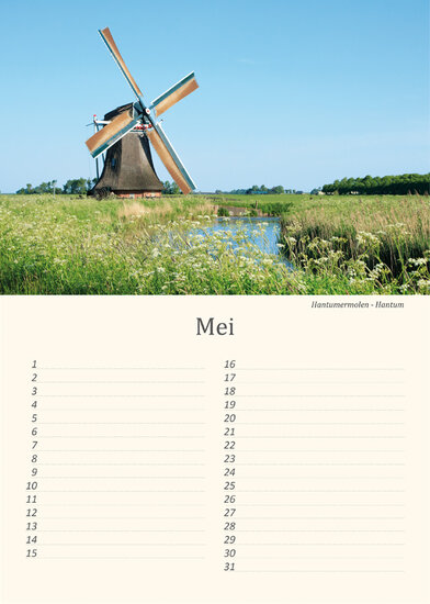 Birthday calendar mills