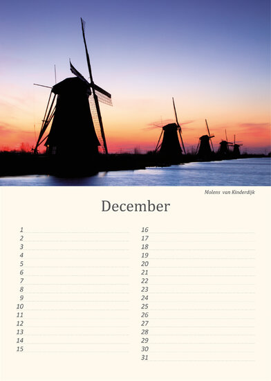 Birthday calendar mills