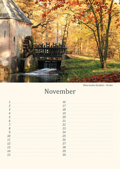 Birthday calendar mills
