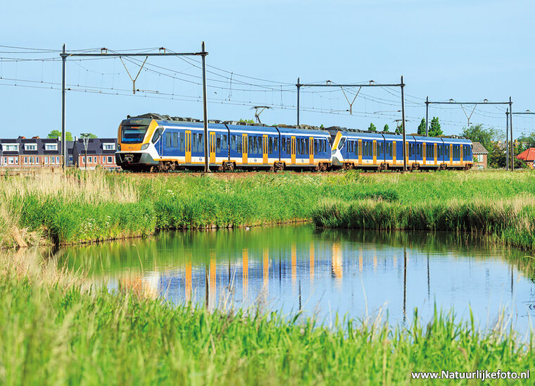 postcard NS train