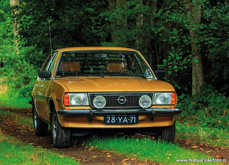 postcard Opel Ascona