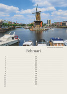 Birthday calendar Rotterdam
