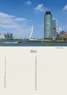 Birthday calendar Rotterdam