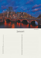 Birthday calendar Amsterdam