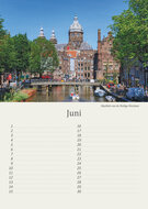 Birthday calendar Amsterdam