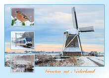 Dutch postcards set