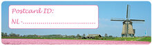 Postcrossing ID stickers | 6x mills (S001)